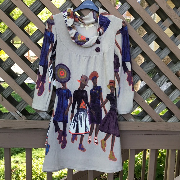 🍁HP🍁ARYEH LONG SWEATER TUNIC - Picture 1 of 8